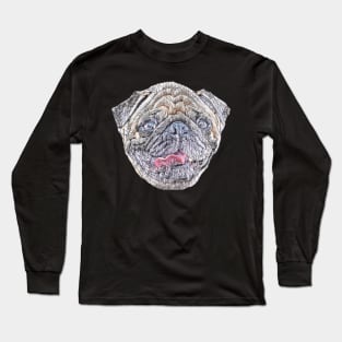 Pug Long Sleeve T-Shirt